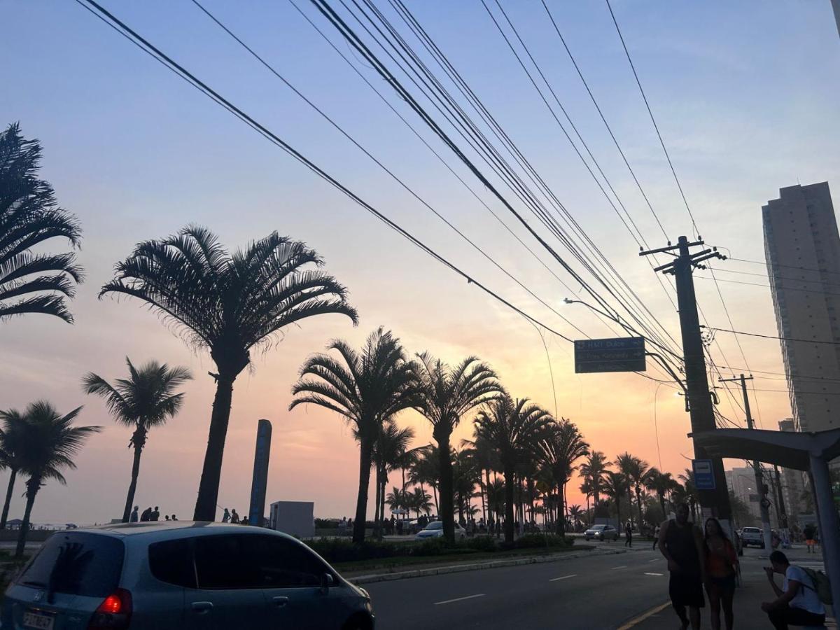 Apto 714 - Predio Em Frente Mar Praia Grande  Bagian luar foto